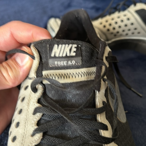 Nike Free 5.0 Black and Silver size 13 - Picture 6 of 8